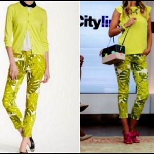 Kate Spade Broome Street Havana Leaf Jeans New